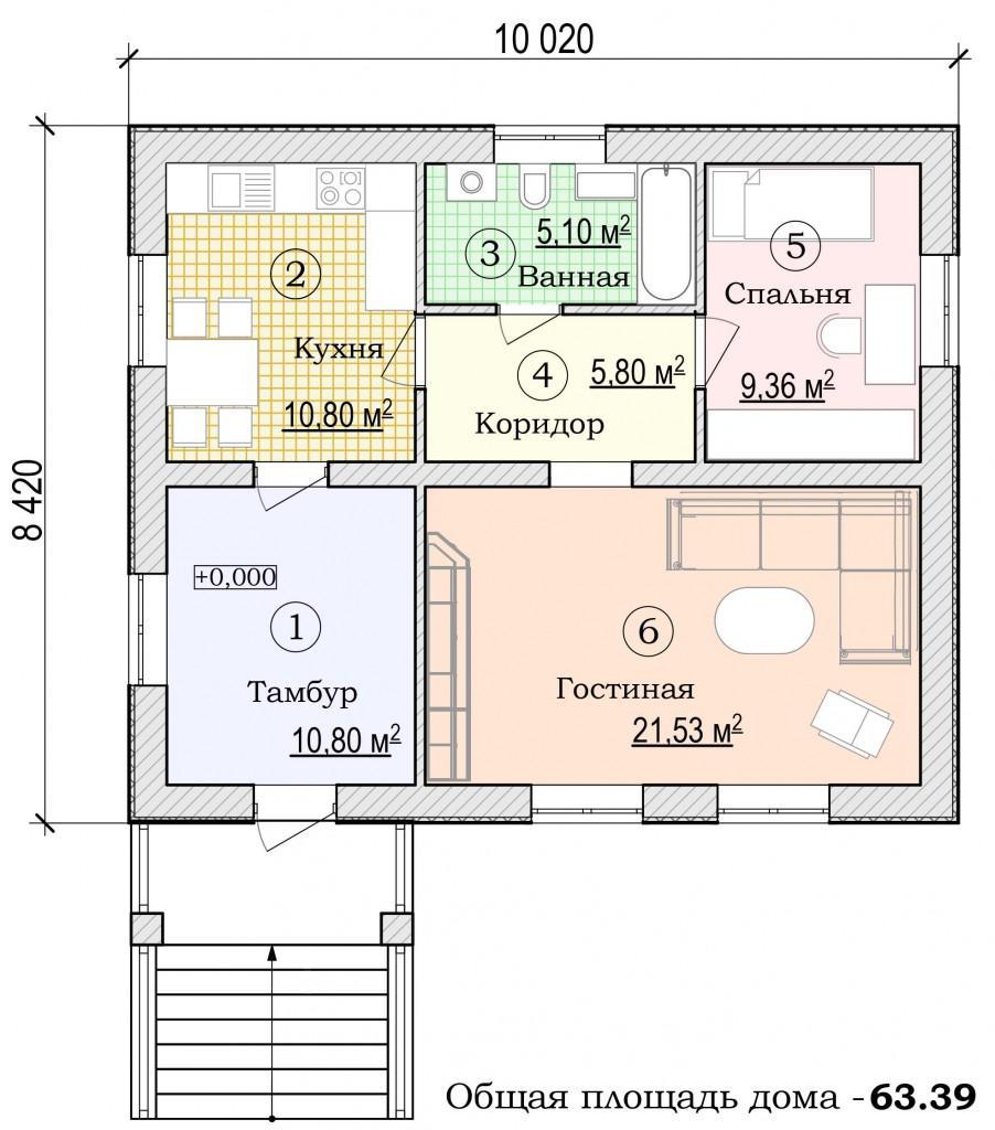 строение дома для 1 класса (99) фото