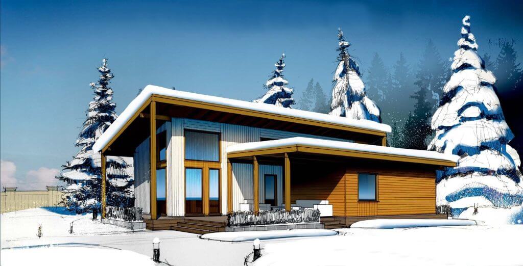 Проект дома в Казахстане